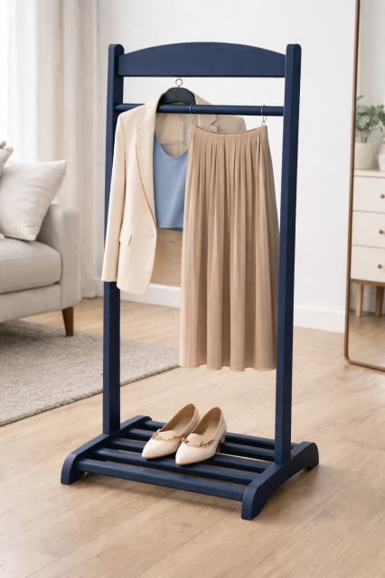 němý sluha, stojan na šaty